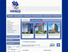 Tablet Screenshot of contratoengenharia.com.br